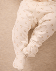 Blush Floret Short-Sleeve Baby Sleep Set