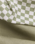 Sage Chequer Soft Buckle Carrier