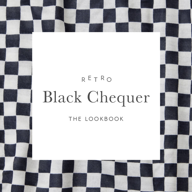 Lookbook | Retro Black Chequer