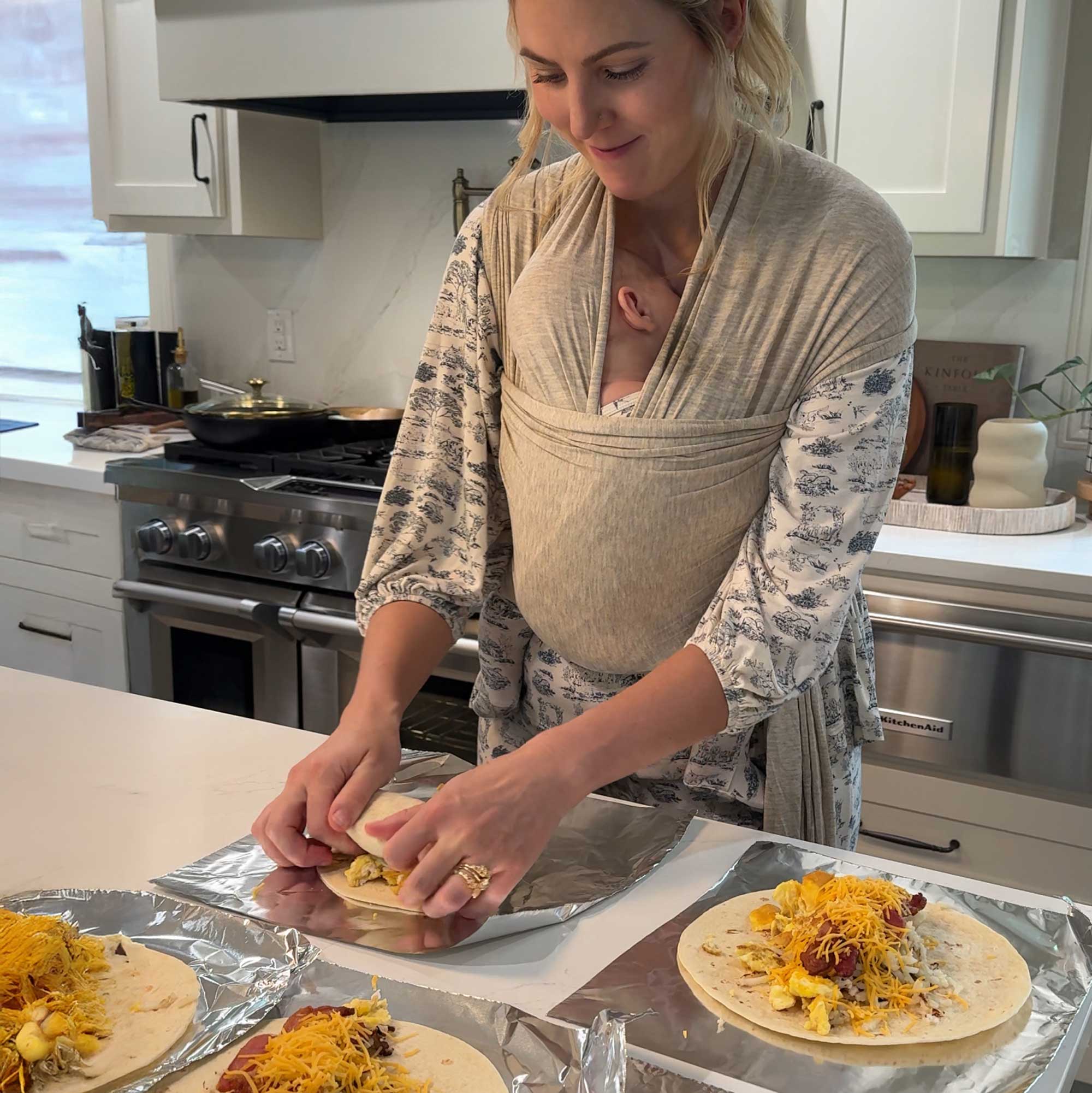 Easy Meals for New Parents: Make-Ahead Breakfast Burritos