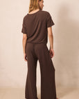 Cacao Short-Sleeve Women’s Sleep Set