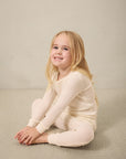 Cream Pointelle Toddler Sleep Set