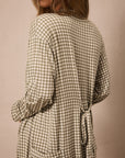 Green Gingham Robe