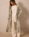 Green Gingham Robe