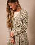 Green Gingham Robe
