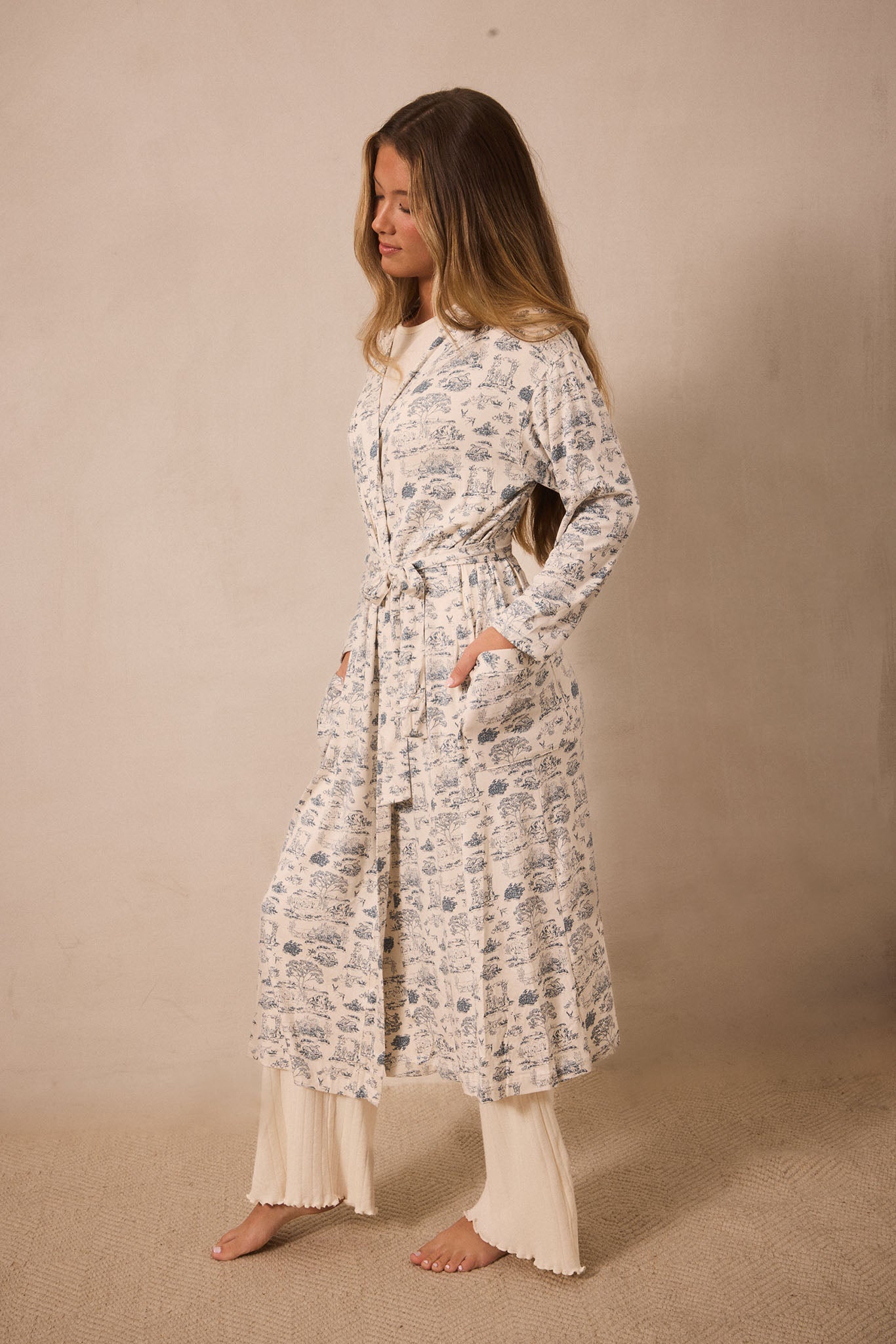 bleu toile robe product image