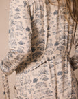 Bleu Toile Robe