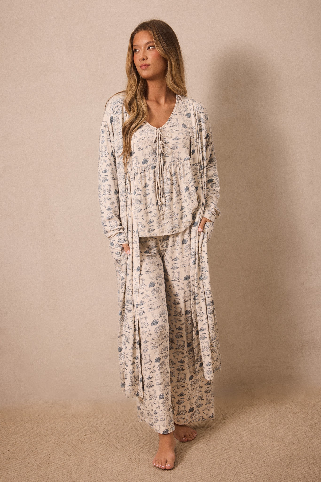 Bleu Toile Robe