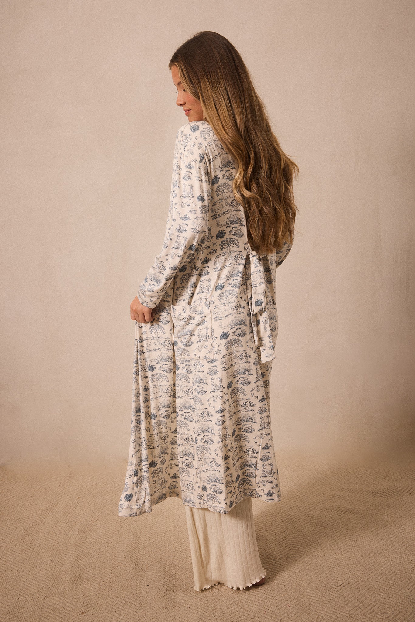 Bleu Toile Robe