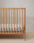 Bleu Toile Crib Sheet