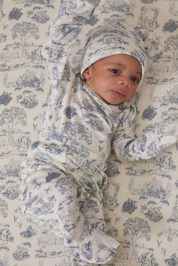 bleu toile baby wrap carrier product image