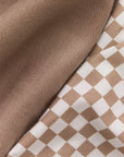 Almondine Chequer Soft Buckle Carrier