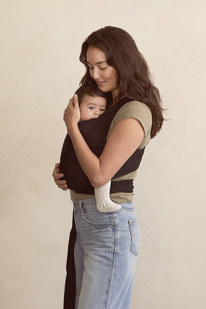 black baby wrap carrier product image