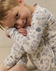 Bleu Toile Toddler Sleep Set