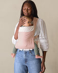 blush floret soft baby carrier product image