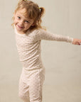 Blush Floret Toddler Sleep Set
