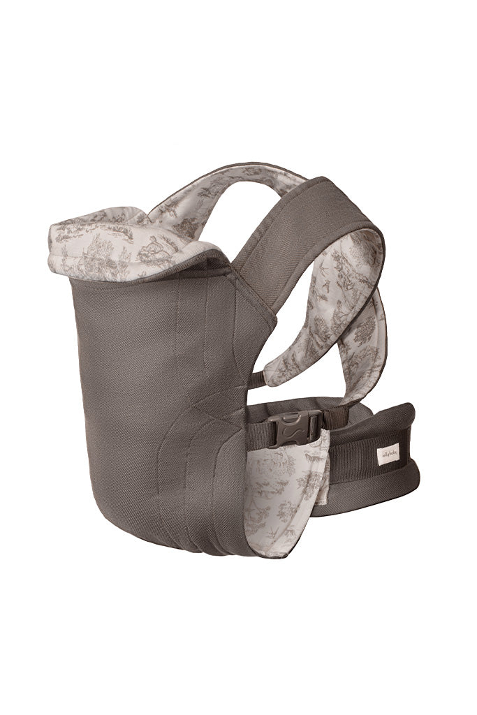 Charcoal Toile Soft Buckle Carrier