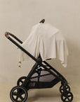 Cream Houndstooth Nursing Cover