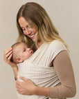 Cream Houndstooth Wrap