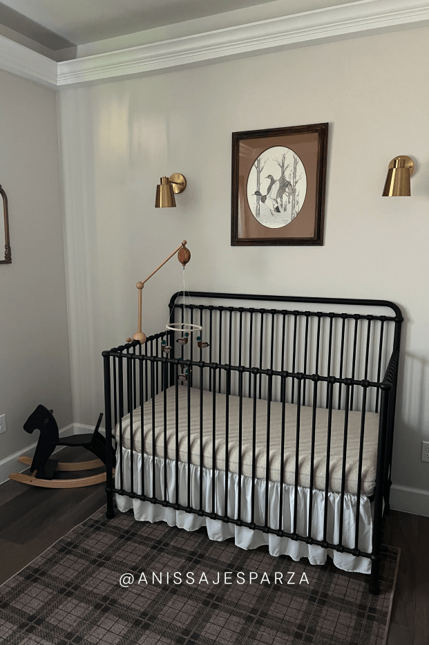Flax Crib Sheet