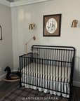 Flax Crib Sheet