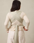 Sage Chequer Wrap