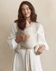creamy houndstooth baby wrap carrier product image
