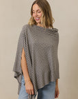 Stormy Houndstooth Nursing Cover