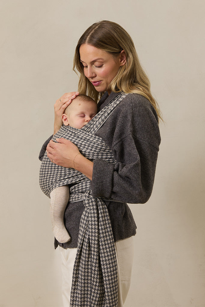 blush floret baby wrap carrier product image