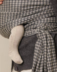 Stormy Houndstooth Wrap